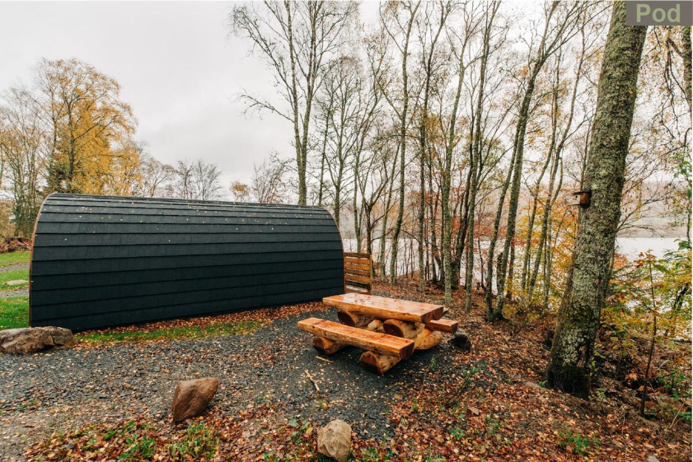 Firbush Lochside Lodges Killin Exterior foto